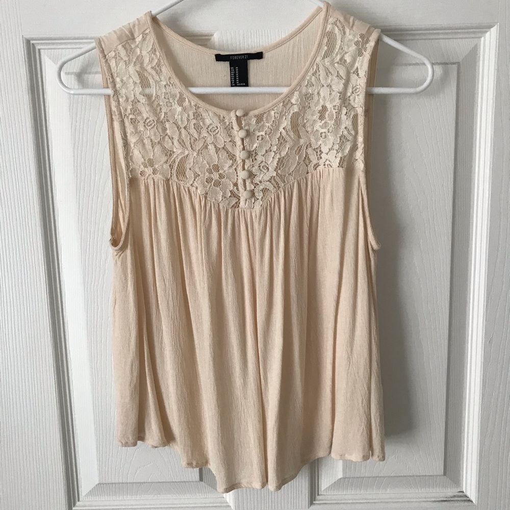 Forever 21 Juniors Size M Sleeveless Blouse